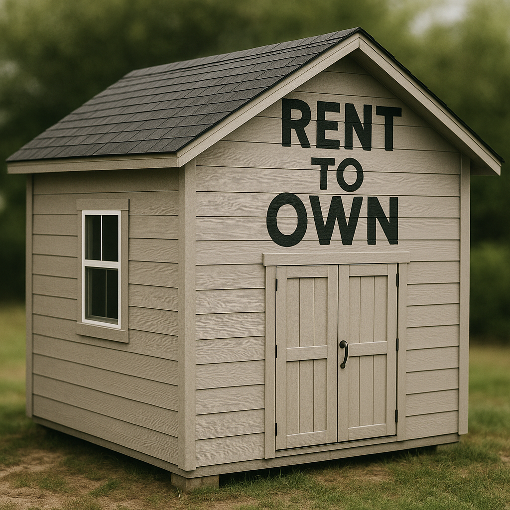 Rent to Own Shed